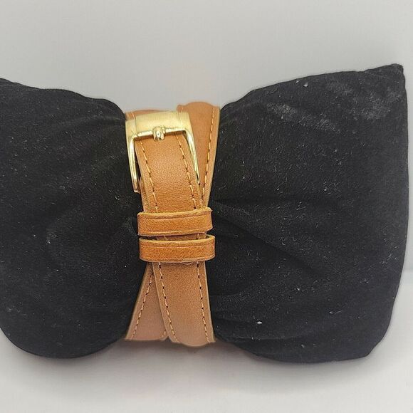 Michael Kors Slim Runway MK2327 Women's Brown Leather Analog Quartz Watch AM471 - Picture 4 of 10